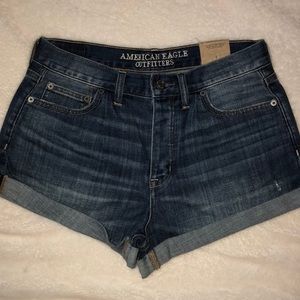 American Eagle vintage hi-rise festival shorts.